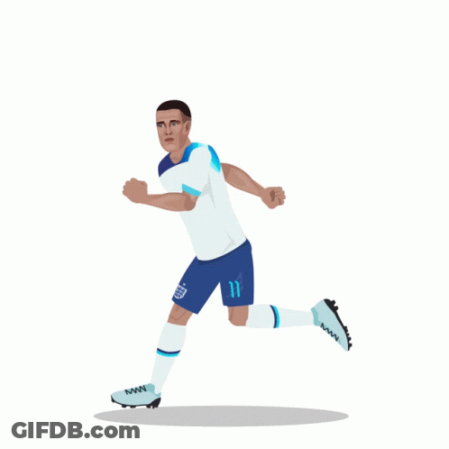 Soccer Player With Number 11 Jersey GIF