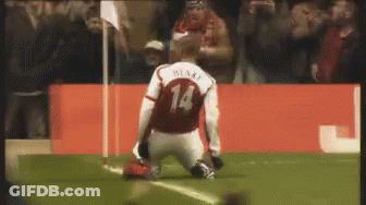 Soccer Player With Number 14 GIF