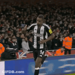 Soccer Player With Number 14 Running GIF