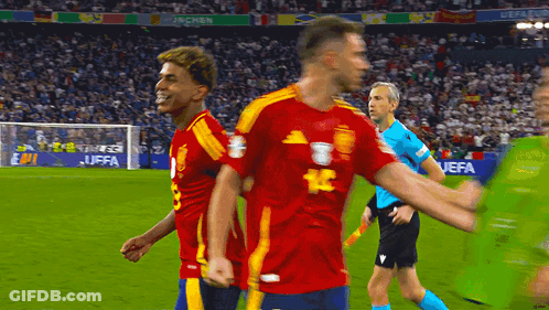 Soccer Player With Number 14 GIF