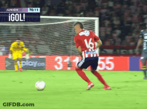 Soccer Player With Number 16 On Jersey GIF