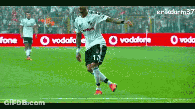 Soccer Player With Number 17 GIF
