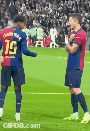 Soccer Player With Number 19 Jersey GIF