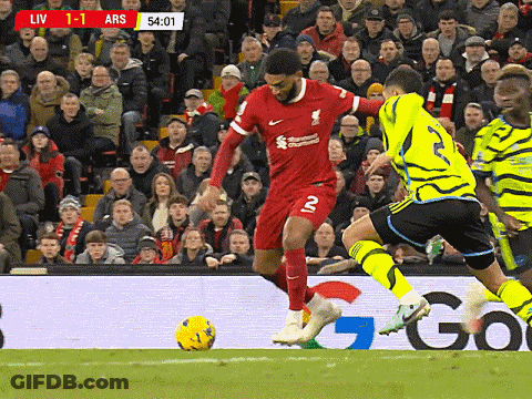 Soccer Player With Number 2 Jersey GIF