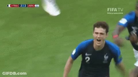 Soccer Player With Number 2 Jersey Running GIF
