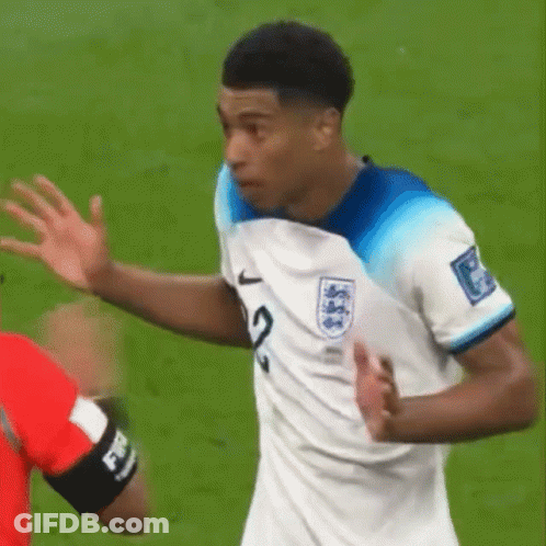 Soccer Player With Number 22 GIF