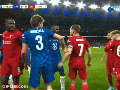 Soccer Player With Number 3 On Shirt GIF