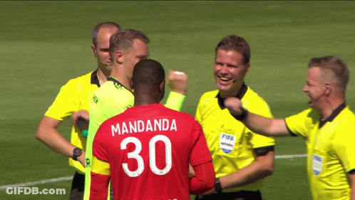 Soccer Player With Number 30 GIF
