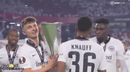 Soccer Player With Number 36 GIF