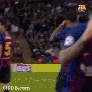 Soccer Player With Number 5 GIF