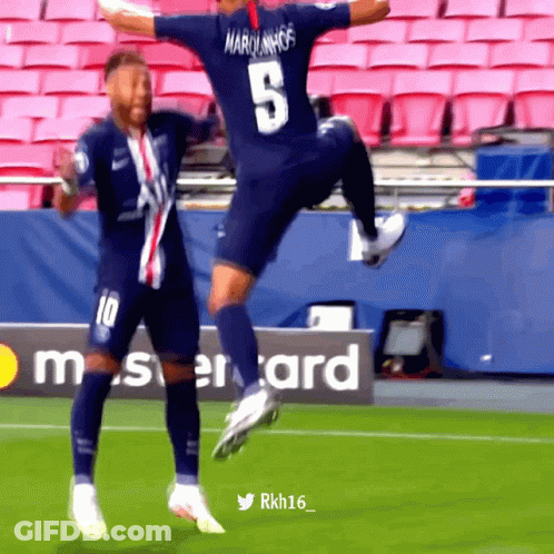 Soccer Player With Number 5 GIF