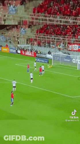 Soccer Player With Number 5 On Jersey GIF