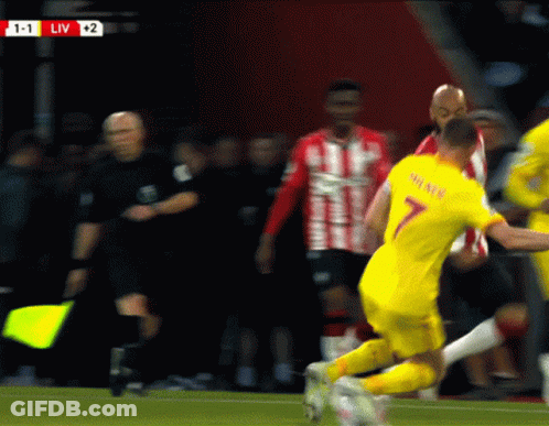 Soccer Player With Number 7 GIF