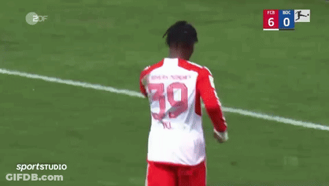 Soccer Player With Number 7 On Shirt GIF