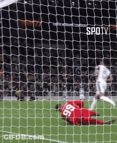 Soccer Player With Number 85 GIF