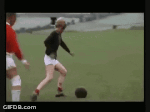 Soccer Player With Number 9 Jersey GIF