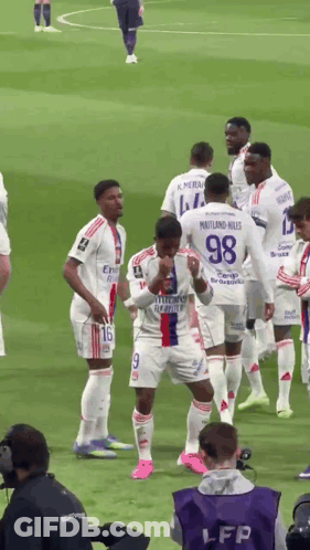Soccer Player With Number 98 GIF