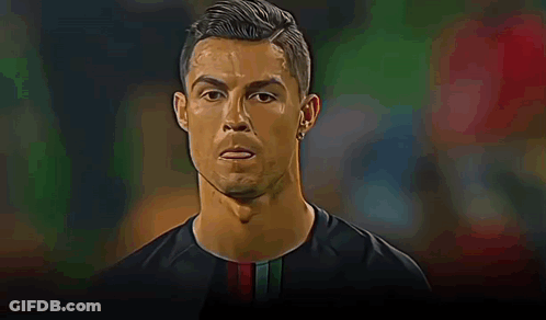Soccer Player With Striped Shirt GIF