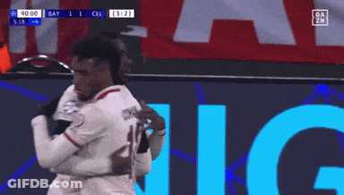 Soccer Player With T On Jersey GIF