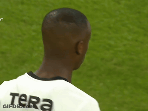 Soccer Player With Tera On Shirt GIF