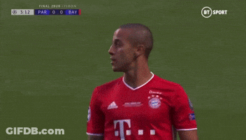 Soccer Player With Thiago On Shirt GIF
