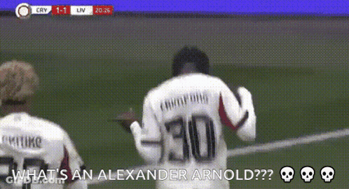 Soccer Player With What's An Alexander Arnold GIF