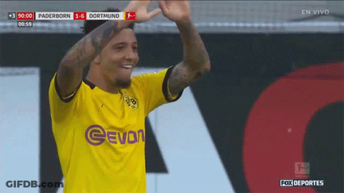 Soccer Player Yellow Jersey Evo GIF