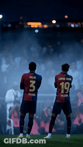 Soccer Players Balde 3 And Lamine Vamal 19 GIF