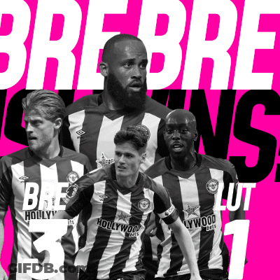 Soccer Players Collage With Numbers 3 And 11 GIF