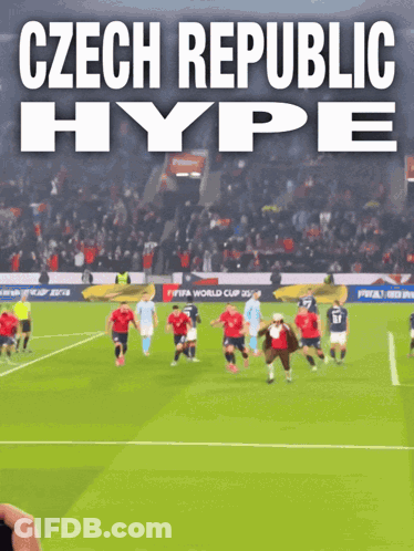 Soccer Players Czech Republic Hype GIF