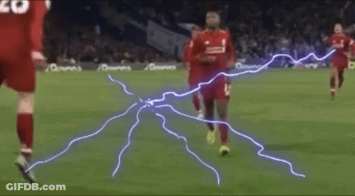 Soccer Players Dancing On Field GIF