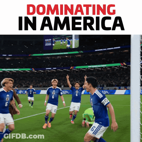 Soccer Players Dominating In America GIF