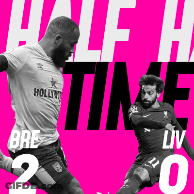 Soccer Players During Half Time GIF