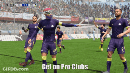 Soccer Players Get On Pro Clubs GIF