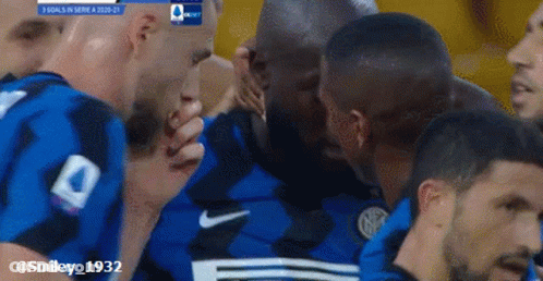 Soccer Players Hugging #Smiley_1932 GIF