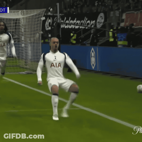 Soccer Players In AIA Jerseys On Field GIF