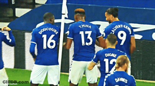 Soccer Players In Blue Jerseys 16 13 9 GIF