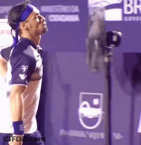 Soccer Players In Blue Uniforms With Avis GIF