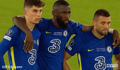 Soccer Players In Number 33 Shirts GIF