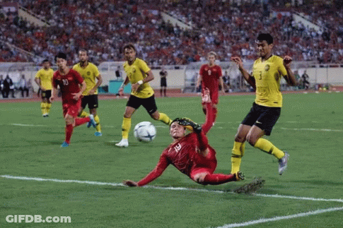 Soccer Players Number 3 GIF