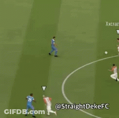 Soccer Players Offside GIF