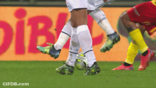 Soccer Players On A Field With A Sign That Says Dib On It GIF
