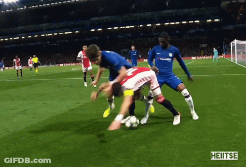 Soccer Players On Field GIF