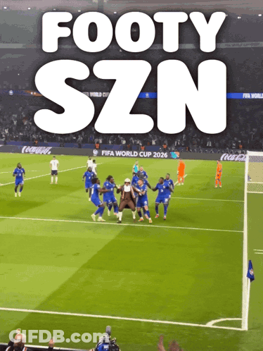 Soccer Players On Field Footy Szn GIF