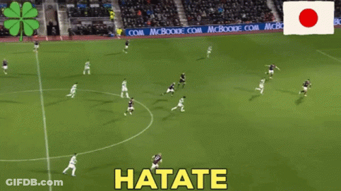Soccer Players On Field Hatate GIF