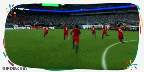 Soccer Players On Field Number 15 GIF