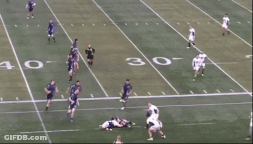 Soccer Players On Field Number 30 GIF