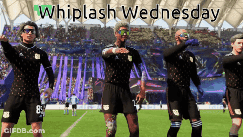 Soccer Players On Field Whiplash Wednesday GIF