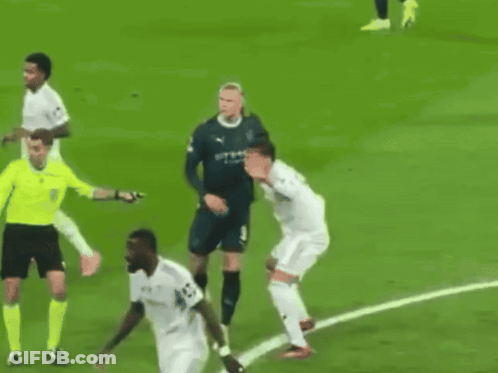 Soccer Players On Field With City Jersey GIF