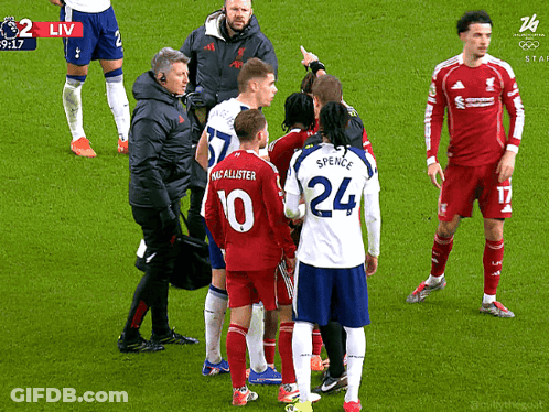 Soccer Players On Field With Number 10 GIF